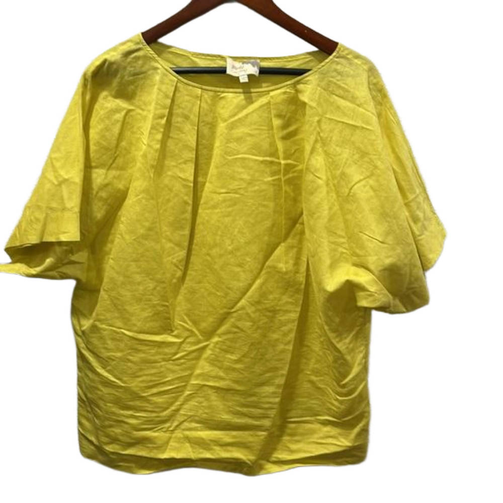 Elizabeth and James Key lime blouse size L GUC…
